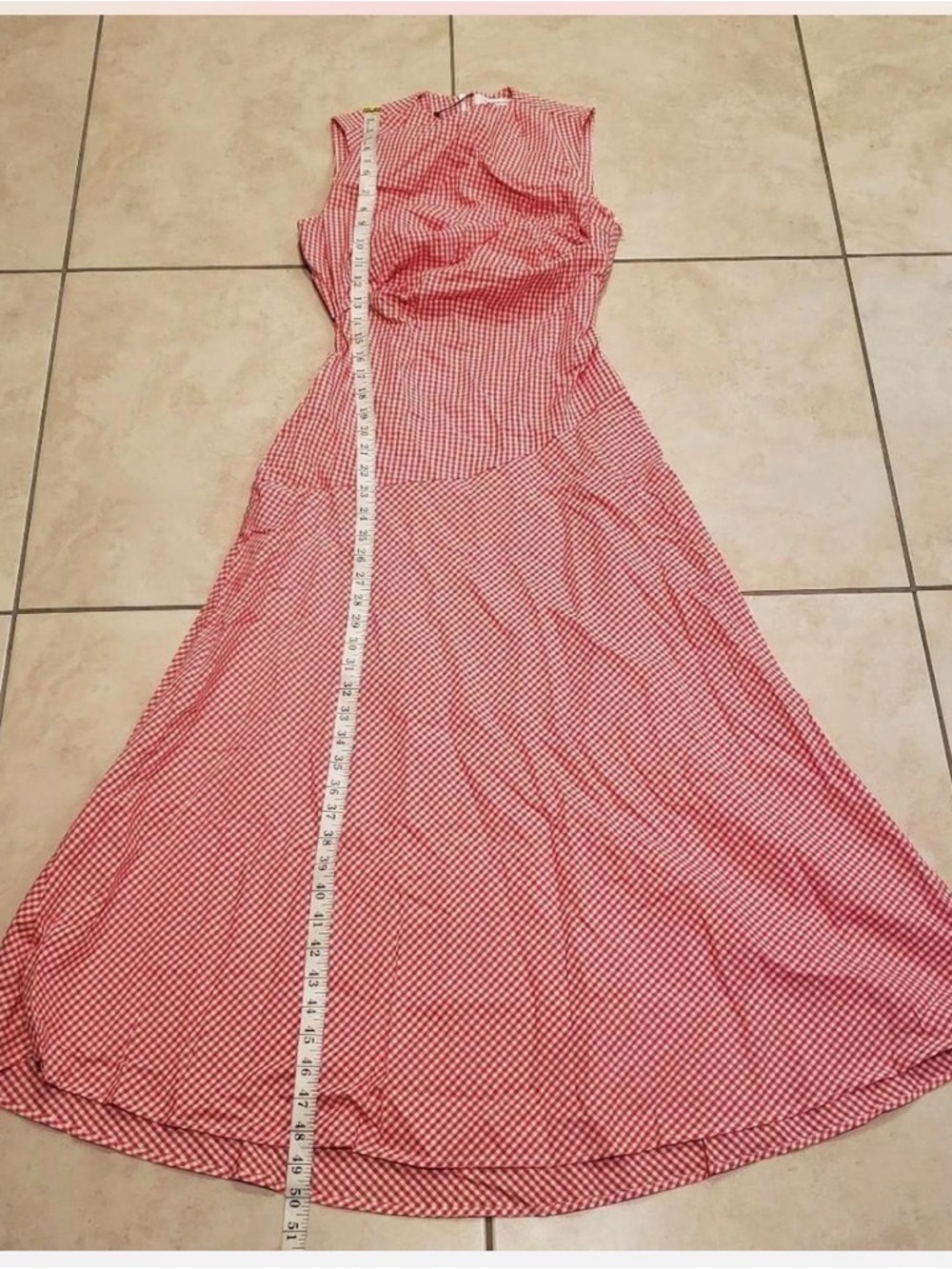 Commense Gingham midi dress - Picture 7 of 7